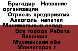 Бригадир › Название организации ­ Fusion Service › Отрасль предприятия ­ Алкоголь, напитки › Минимальный оклад ­ 20 000 - Все города Работа » Вакансии   . Мурманская обл.,Мончегорск г.